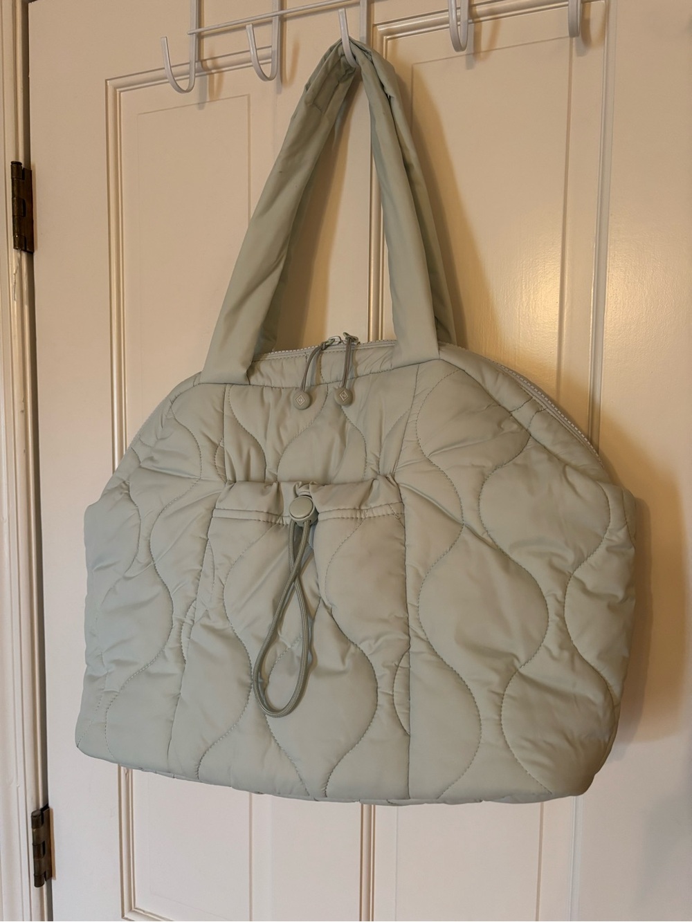 Vera Bradley Featherweight Tote Bag in Cool Mint - Picture 10 of 11